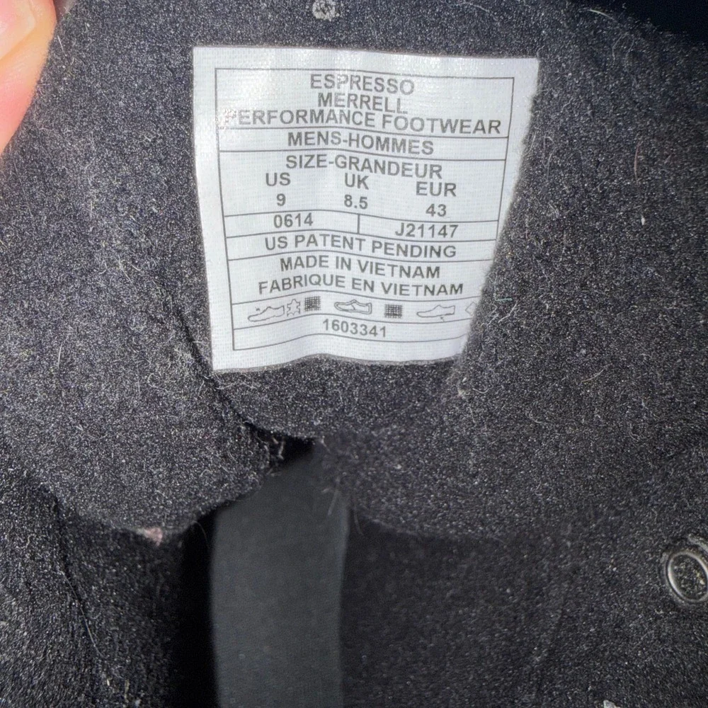 Merrell Men's Moab Waterproof Insulated Winter Boots‎ Espresso Size 9 Warm
